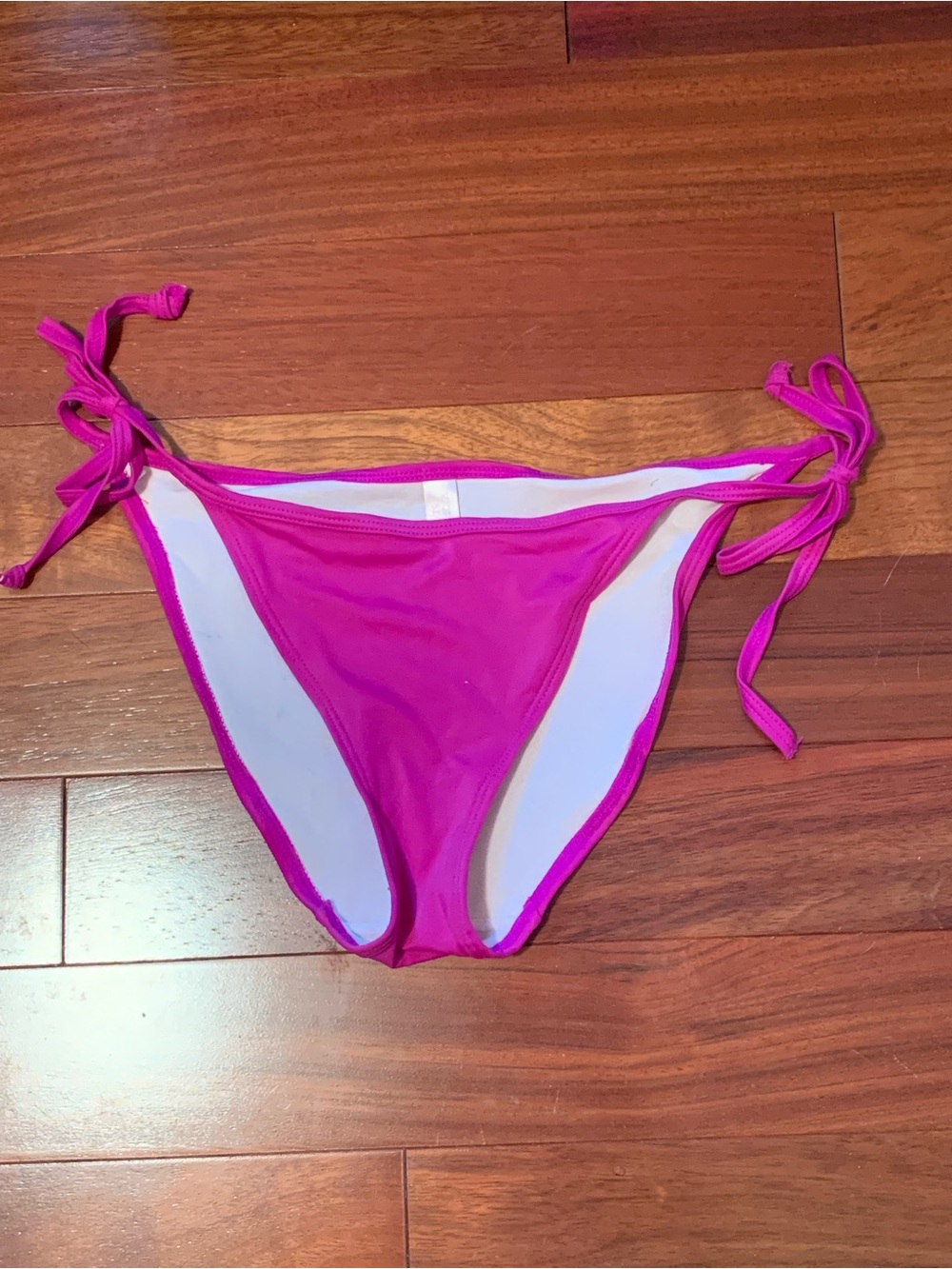 Women’s Victoria Secret Pink Tie-Side Bikini Bottom - size Small